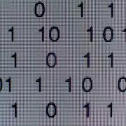 Time Lapse Of Binary Code Stock Video