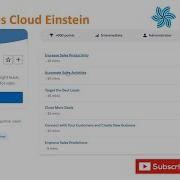 Sales Cloud Einstein Get Smart With Salesforce Einstein