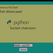 PyChat Showcase Python Socket Chatroom