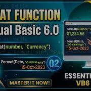 Format Function In Visual Basic 6 0 Essential Feature For Visual Basic Project Format Function