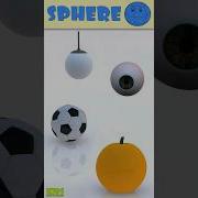 Sphere Shape With Examples Kids Learning Video