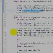 Lesson13 20 PictureTaker Java Implementing SurfaceHolder Callb