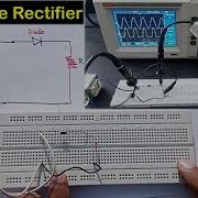 How To Make Half Wave Rectifier Circuit On Breadboard In Urdu Hindi