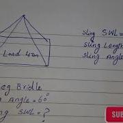 Sling SWL Sling Length Sling Angle Rigging Calculations Basic Calculations Rigging Calculations