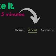 Add An Underline Hover Effect To Your Menu Links With CSS