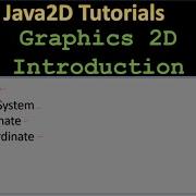 Basics Of Java Graphics2D Java2D Tutorial 01