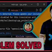 Include Path Error In VS Code 100 Fixed