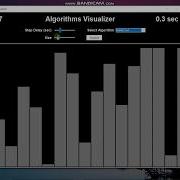 Bubble Sort Visualization Using Python3 And Tkinter