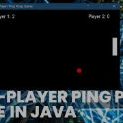 Two Player Ping Pong Game In Java Java KeyListener Java Swing For GUI Java Animation Example