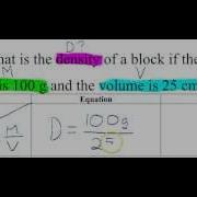Density Formula Equation Answer Mp4