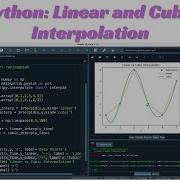 Lesson50 Python Linear And Cubic Interpolation