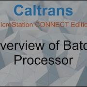 Overview Of Batch Processor