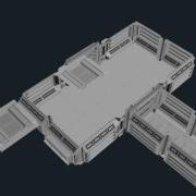 Modular Sci Fi Interior Modular Components