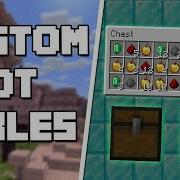 How To Make Custom Loot Tables Minecraft 1 20
