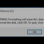 WARNING Formatting Will Erase ALL Data On This Disk Error FIX Complete Tutorial 2020