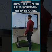Split Screen In Hisense Panel Digitalboard Sandeepmaheshwari Vivekbindra StopScamBusiness