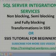 Non Blocking Semi Blocking And Fully Blocking Transformations In SSIS Synchronous Vs Asynchronous