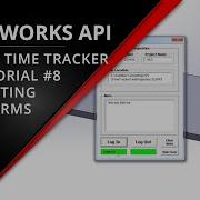 Project Time Tracker Interacting With Forms SOLIDWORKS API Tutorial 8