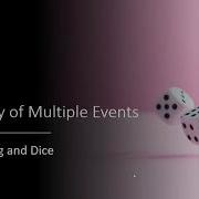 Probability Of Multiple Events Coin And Dice Examples