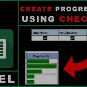 How To Create Progress Bar Based On Checkbox In Excel