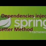 JAVA Spring IOC Dependencies Injection Using The Setter Method