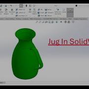 How To Use Revolve Sweep Command In SolidWorks SolidWorks Surface Design Jug