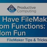 Must Have FileMaker Custom Functions Random Fun