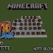 Minecraft Silhouette Naruto Shippuden OP 16 Noteblock Tutorial