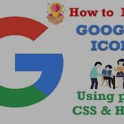 How To Make Google Logo Using HTML5 Pure CSS