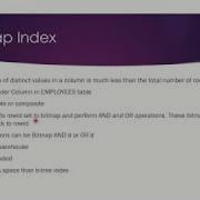 Oracle SQL Performance Tuning Day 7 Types Of Indexes Bitmap Index
