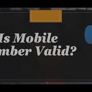 Check If Mobile Number Is Valid Using Python
