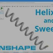 Onshape Tutorial Helix Curve And Sweep Part Studio