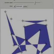 Random Spline Polygon