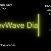 Easy CSS Glowing Text Reveal Animation CSS Text Glowing Animation CSS Text Shadow