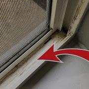 EASIEST Way To Clean Window Tracks