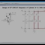 Electro Pneumatic Circuit Design Cylinder Sequence A A With Automatic Return Festo FluidSIM