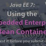35 Using The Embedded Enterprise Bean Container