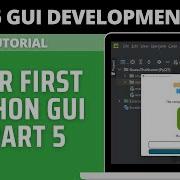 PyQt6 Tutorial Making Your First GUI 05 Adding Text
