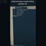 Shorts Coding Python Making A Heart