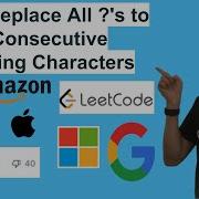 LeetCode 1576 Replace All S To Avoid Consecutive Repeating Characters Interview Prep Ep 97