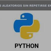 CREAR NÚMEROS ALEATORIOS EN PYTHON SIN REPETIRSE