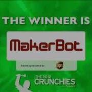 MakerBot Best Hardware Startup TechCrunch 2012 Crunchies Highlights