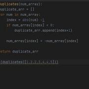 Python Find All Duplicates In An Array LeetCode 442