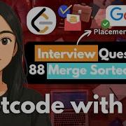 DAY 2 LeetCode 88 Merge Sorted Array Interview Question Explained Step By Step Beginner Friendly
