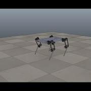 Quadruped Robot Simulation In V REP