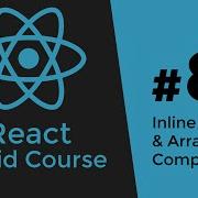 Урок по REACT JS 8 Встроенные стили и массивы компонентов в React