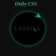 Neon Arrow Loader Ring HTML CSS Loader CSS Animation Effects
