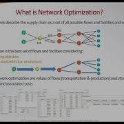 Webinar Supply Chain Network Optimization