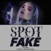 AVA MAX SPOT A FAKE ПЕРЕВОД COLOR CODED LYRICS