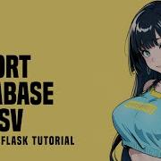 Экспорт базы данных в CSV файл с помощью Python
